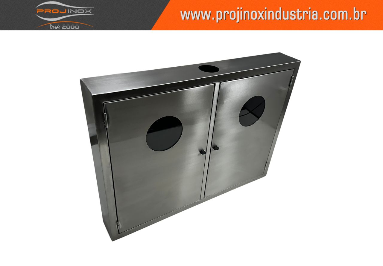 Abrigo de Extintor em Inox