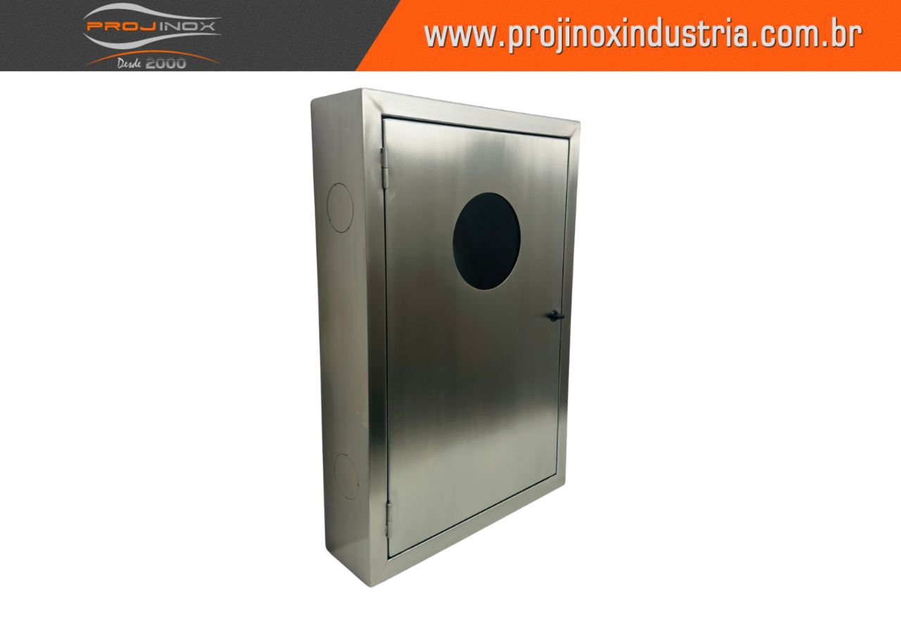 Abrigo de Extintor em Inox