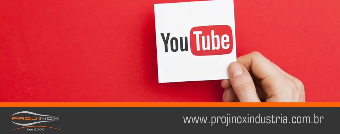 Você já conhece o canal da Projinox no Youtube?