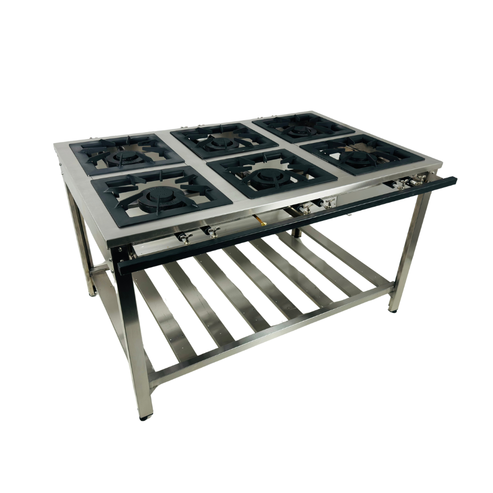 Fogão industrial inox