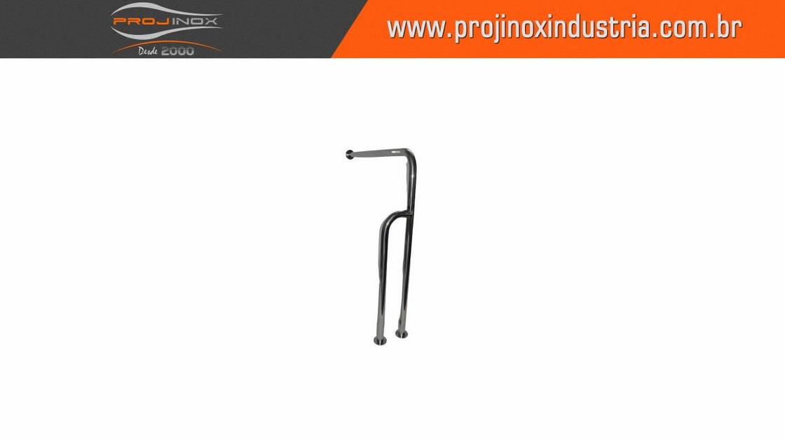 Suporte de apoio fixo inox