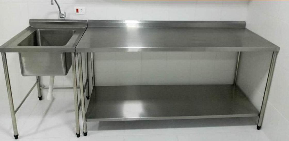 Mesa Inox Laboratorio