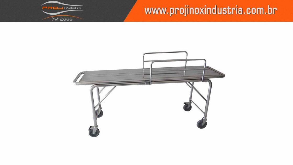 Mesa Mortuaria Em Aco Inox