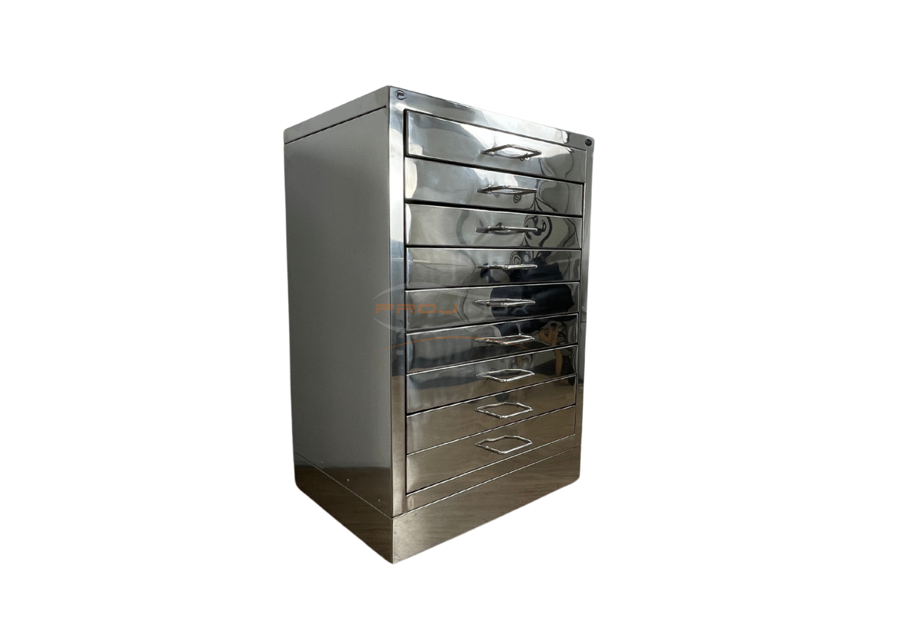 Gaveteiro inox
